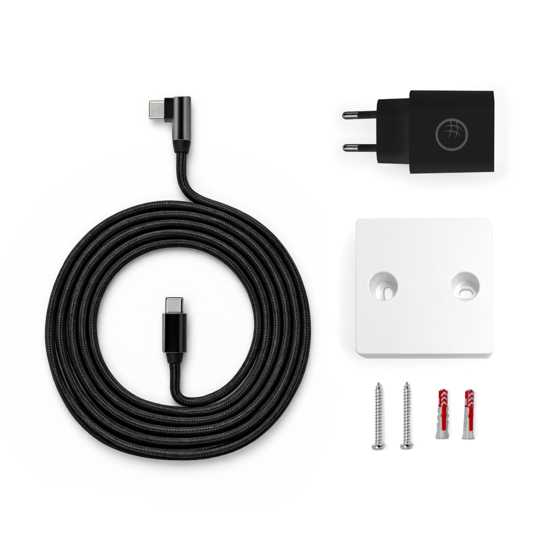 weer radar home 4 (Zwart) + Wandmontageset