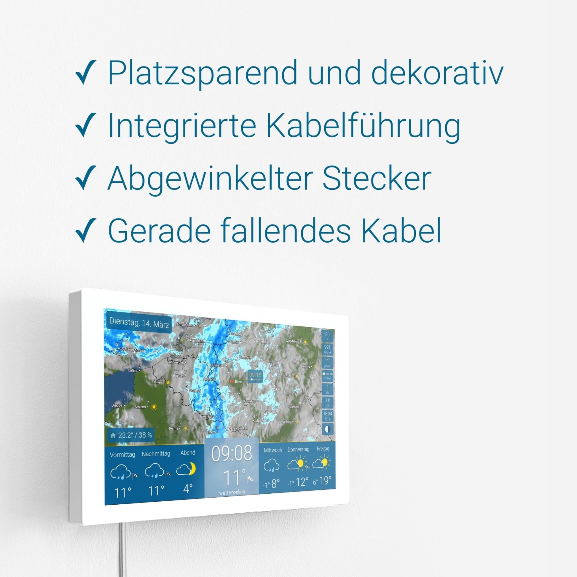 Wandmontage-Set für wetteronline home - WetterOnline - B00003AAA00